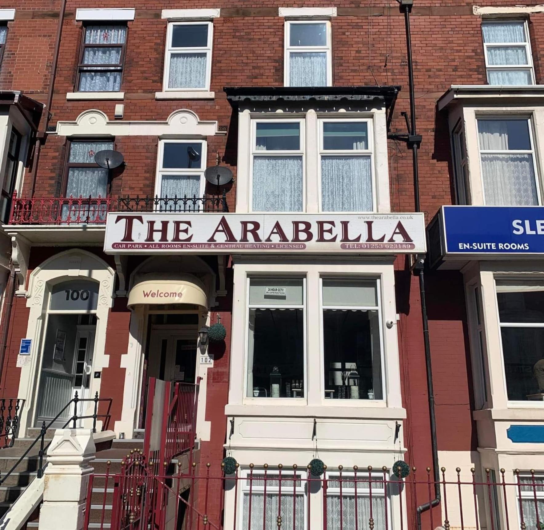 The Arabella Bed & Breakfast Blackpool Exterior foto